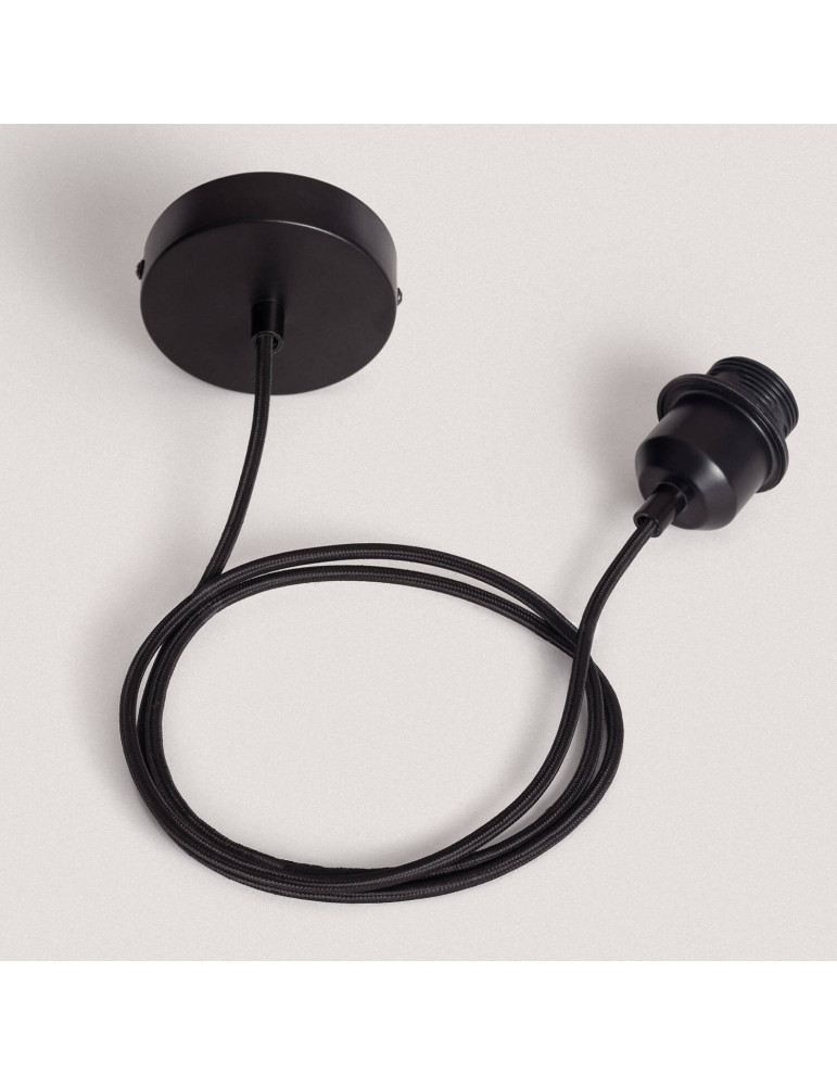 Suspension Rotin et Ramie Sibu ILUZZIA