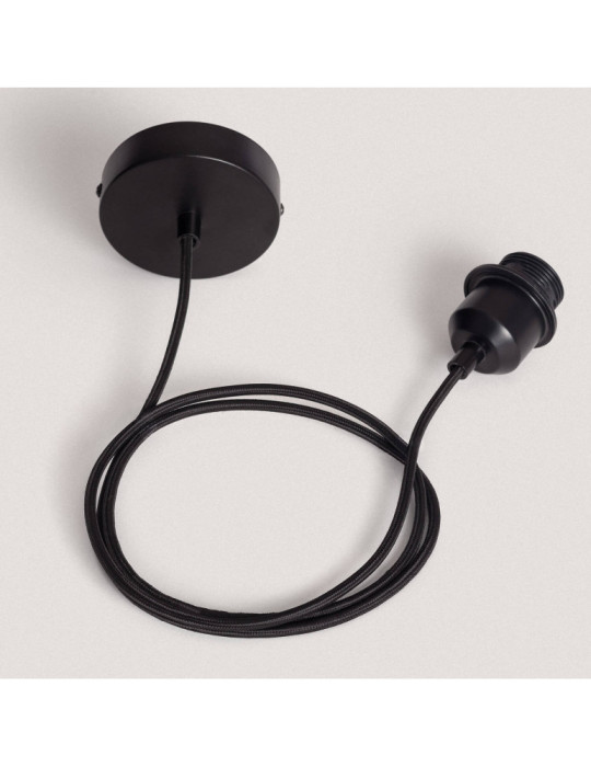 Suspension Rotin et Ramie Sibu ILUZZIA