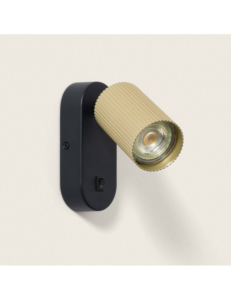 Applique Murale Aluminium Aritz 1 Spot