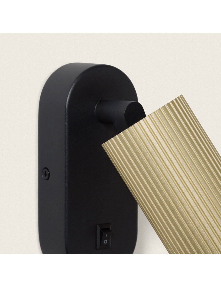 Applique Murale Aluminium Aritz 1 Spot