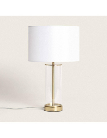 Lampe à Poser Métal et Verre Malta avec Interrupteur Tactile