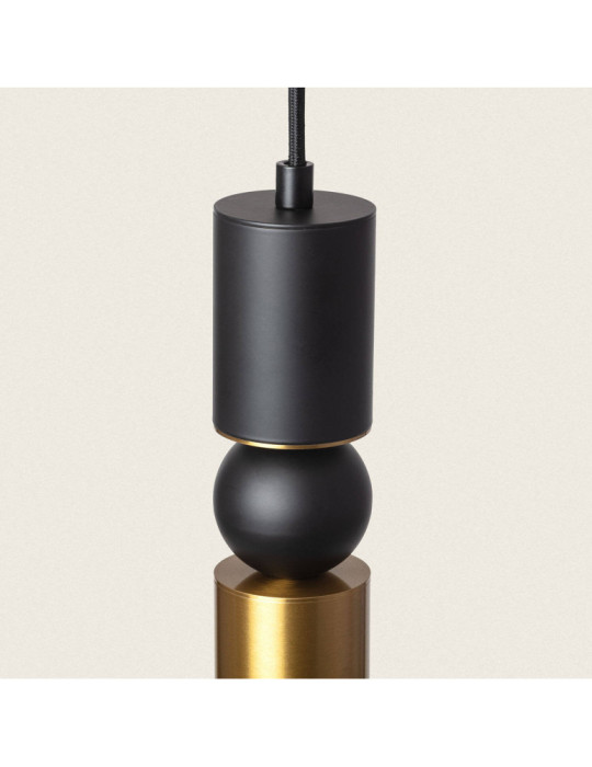 Suspension Métal et Verre Luyo