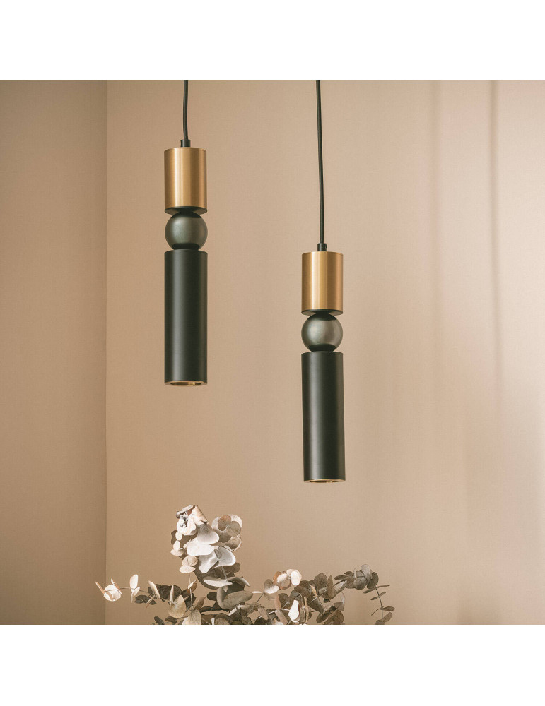 Suspension Métal et Verre Luyo