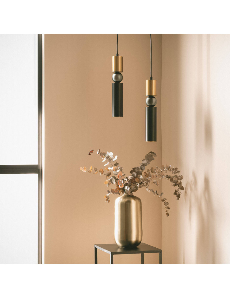 Suspension Métal et Verre Luyo