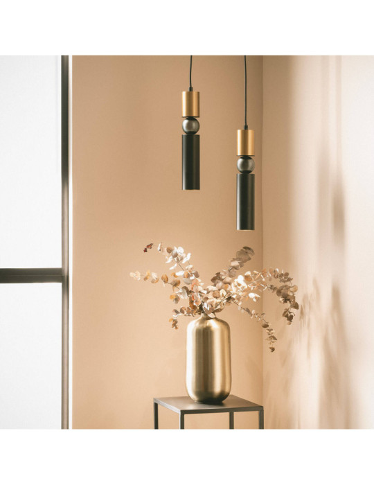 Suspension Métal et Verre Luyo