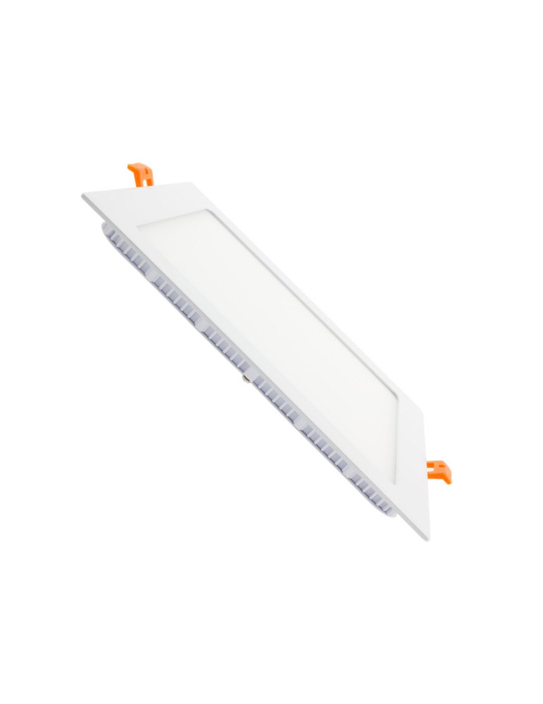 Dalle LED 18W Carrée Extra-Plate Coupe 205x205 mm