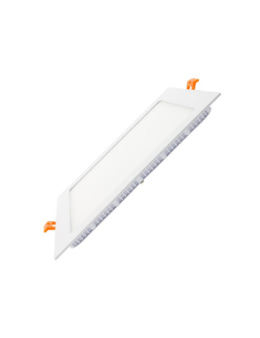 Dalle LED 18W Carrée Extra-Plate Coupe 205x205 mm