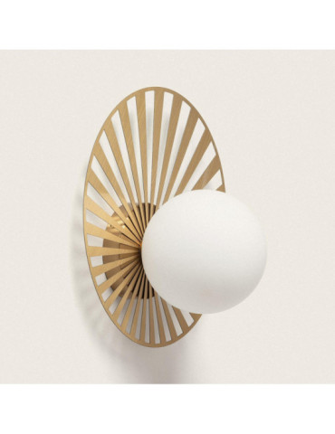 Applique Murale Métal et Verre Becquer