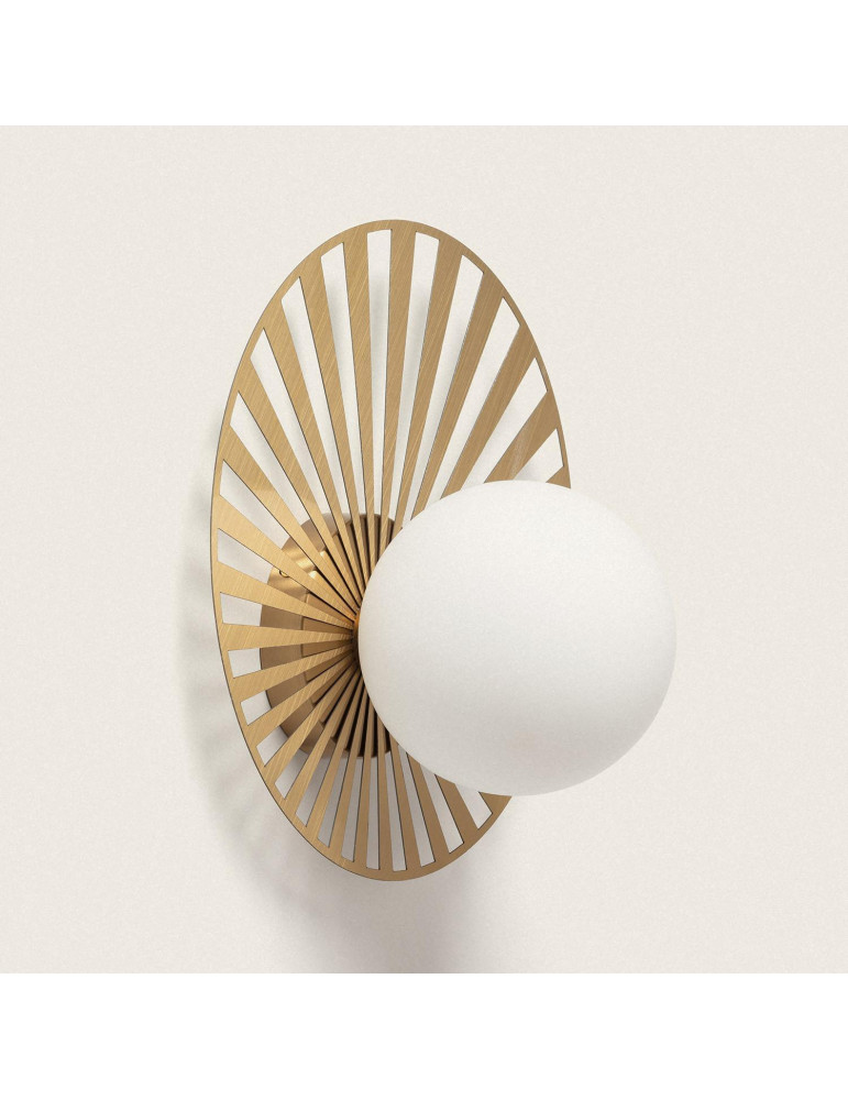 Applique Murale Métal et Verre Becquer