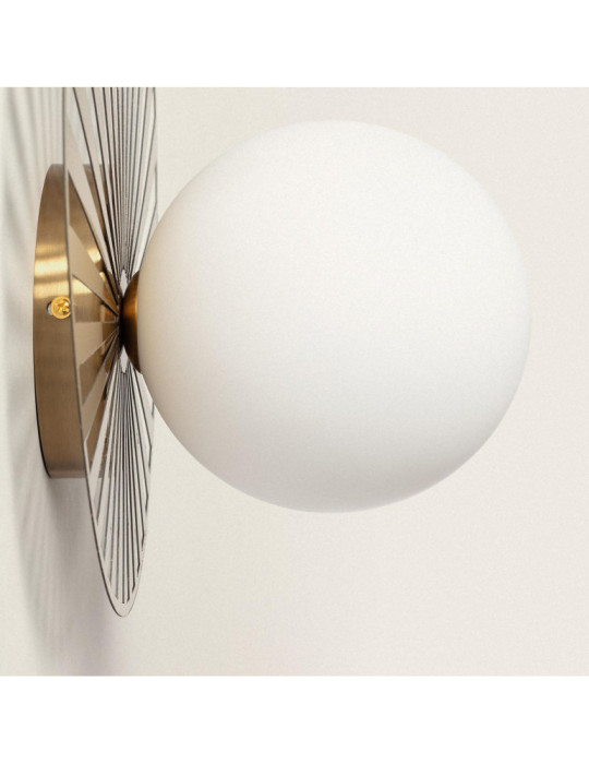 Applique Murale Métal et Verre Becquer