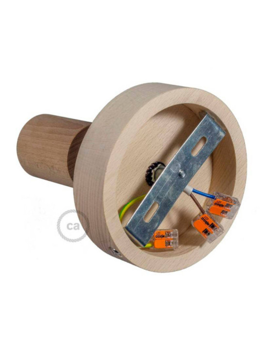 Lampe Fermaluce Wood 90º Creative-Cables APL201FB10TBS1CR