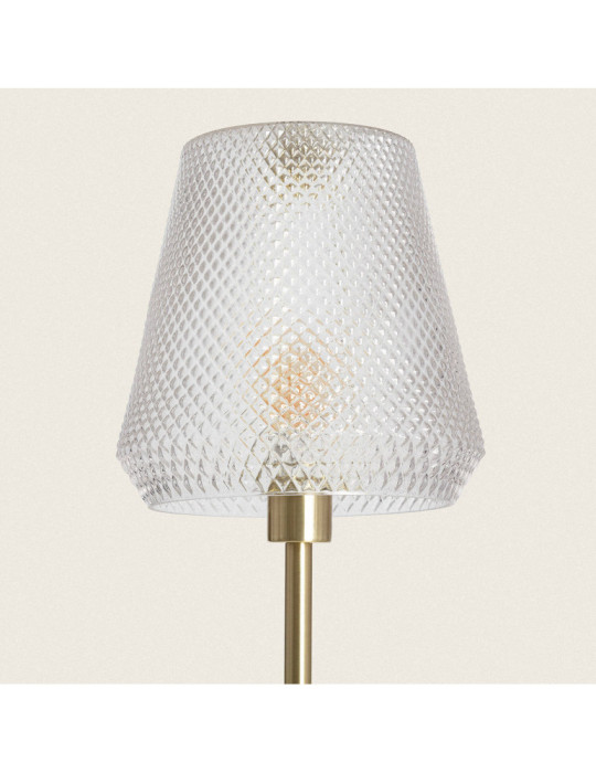 Lampadaire Métal et Verre Stiklu