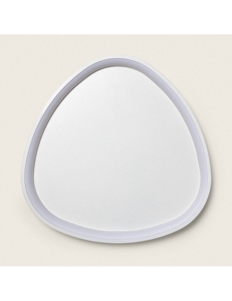 Plafonnier LED Oval 30W Métal Ø600 mm CCT Sélectionnable Owen