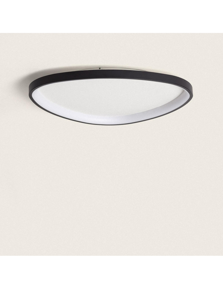Plafonnier LED Oval 30W Métal Ø600 mm CCT Sélectionnable Owen