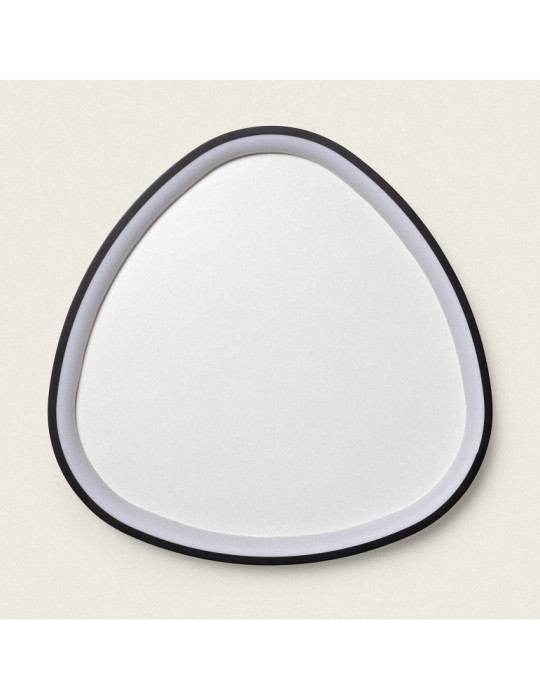 Plafonnier LED Oval 30W Métal Ø600 mm CCT Sélectionnable Owen