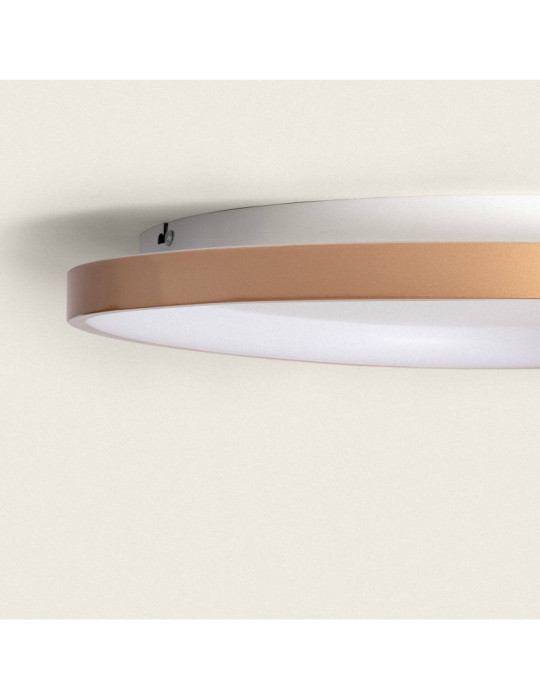 Plafonnier LED Oval 30W Métal Ø600 mm CCT Sélectionnable Owen