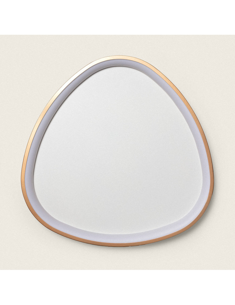 Plafonnier LED Oval 30W Métal Ø600 mm CCT Sélectionnable Owen