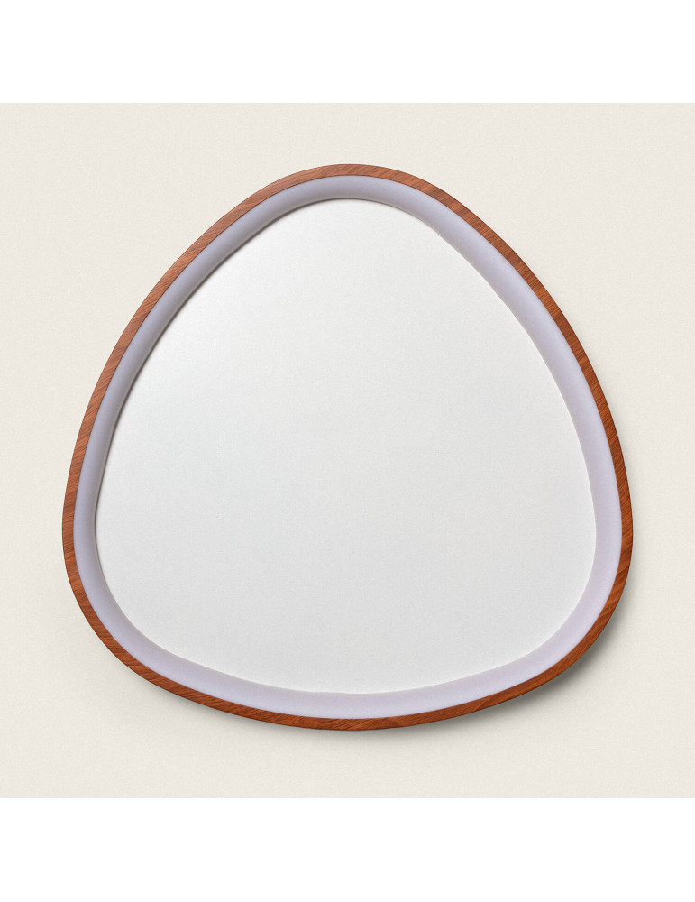 Plafonnier LED Oval 30W Métal Ø600 mm CCT Sélectionnable Owen