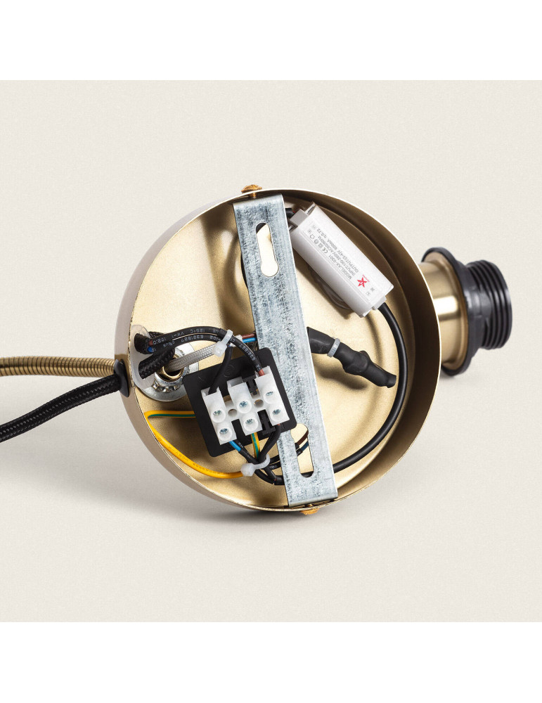 Applique Murale Métal avec Flex LED de Lecture 2.5W Ronde Linna