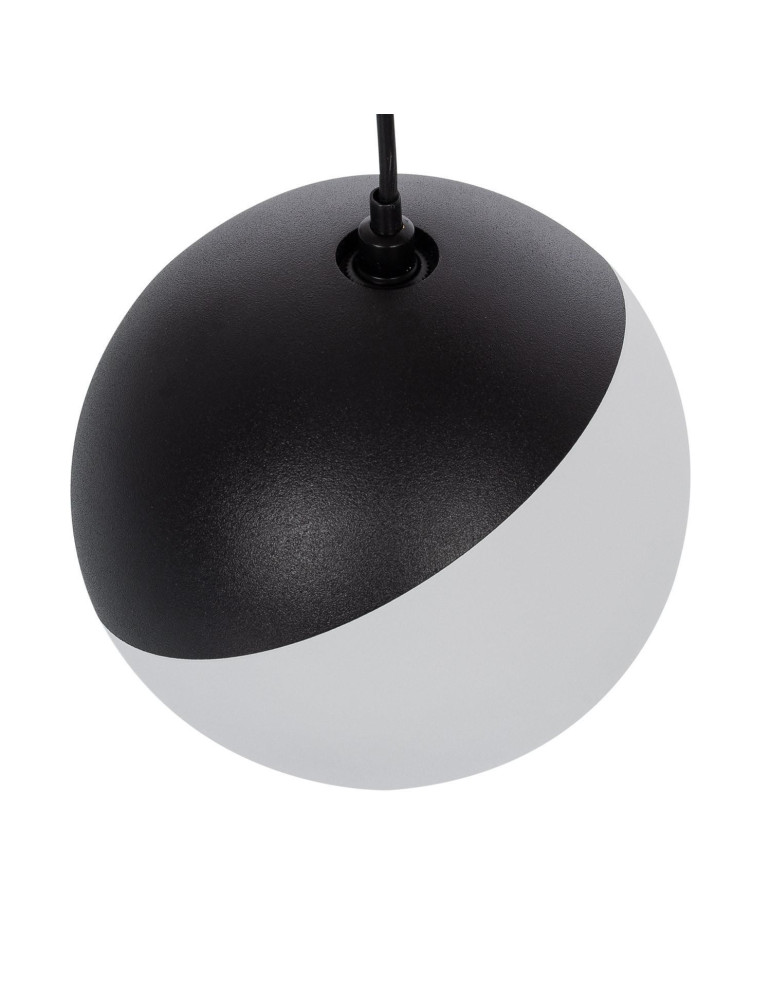 Spot LED Suspendu sur Rail Magnétique 25mm Extra-Plat 10W 48V Ø100 mm Noir