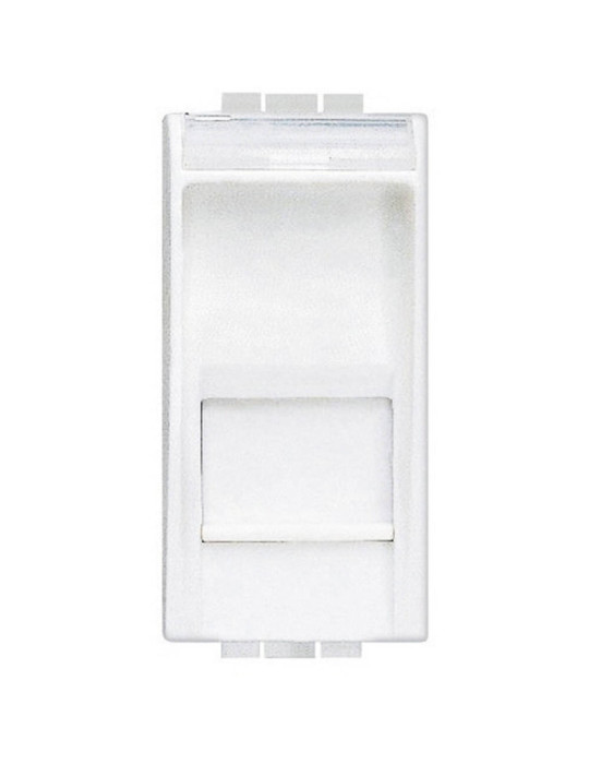 Prise RJ45 UTP CAT6 1 Module BTicino Living Light N4279C6