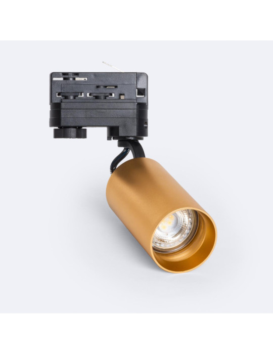 Spot à Douille sur Rail Triphasé Lux pour Ampoule GU10