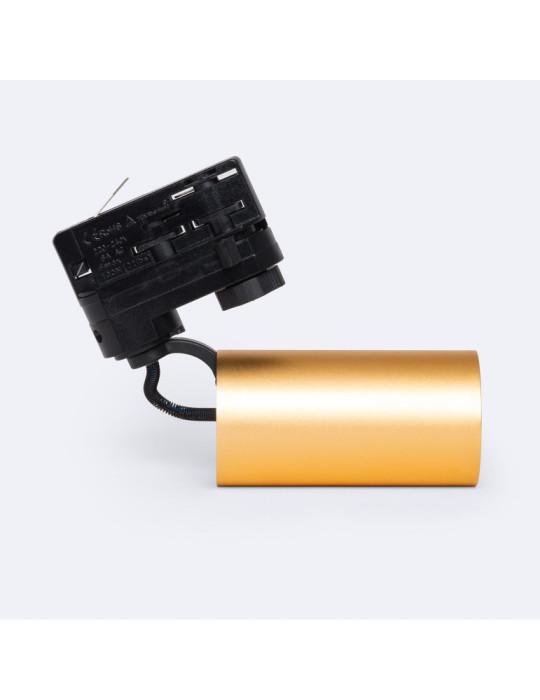 Spot à Douille sur Rail Triphasé Lux pour Ampoule GU10