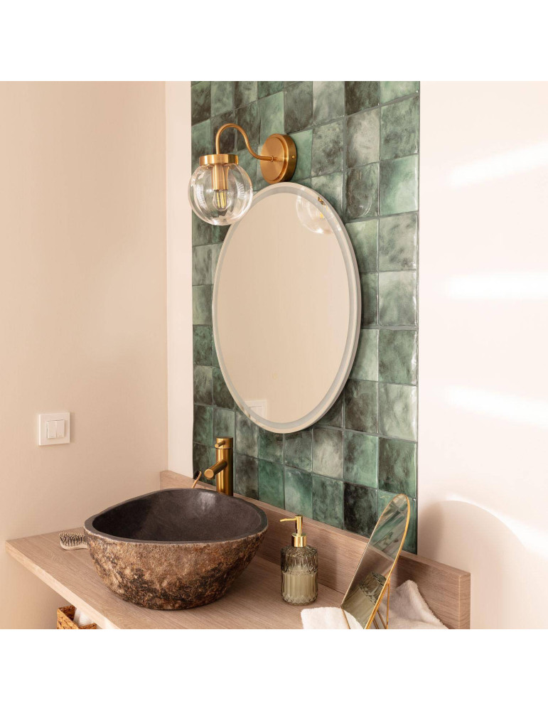 Applique Murale Extérieur Métal et Verre Driyah