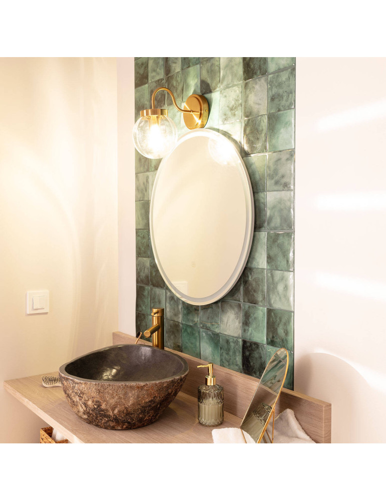 Applique Murale Extérieur Métal et Verre Driyah