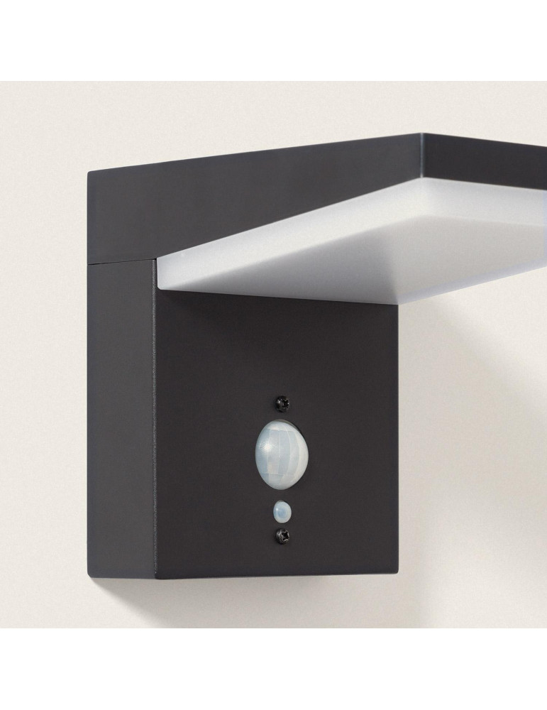 Applique Murale Solaire LED 5W Aluminium avec Détecteur de Mouvement Edwan