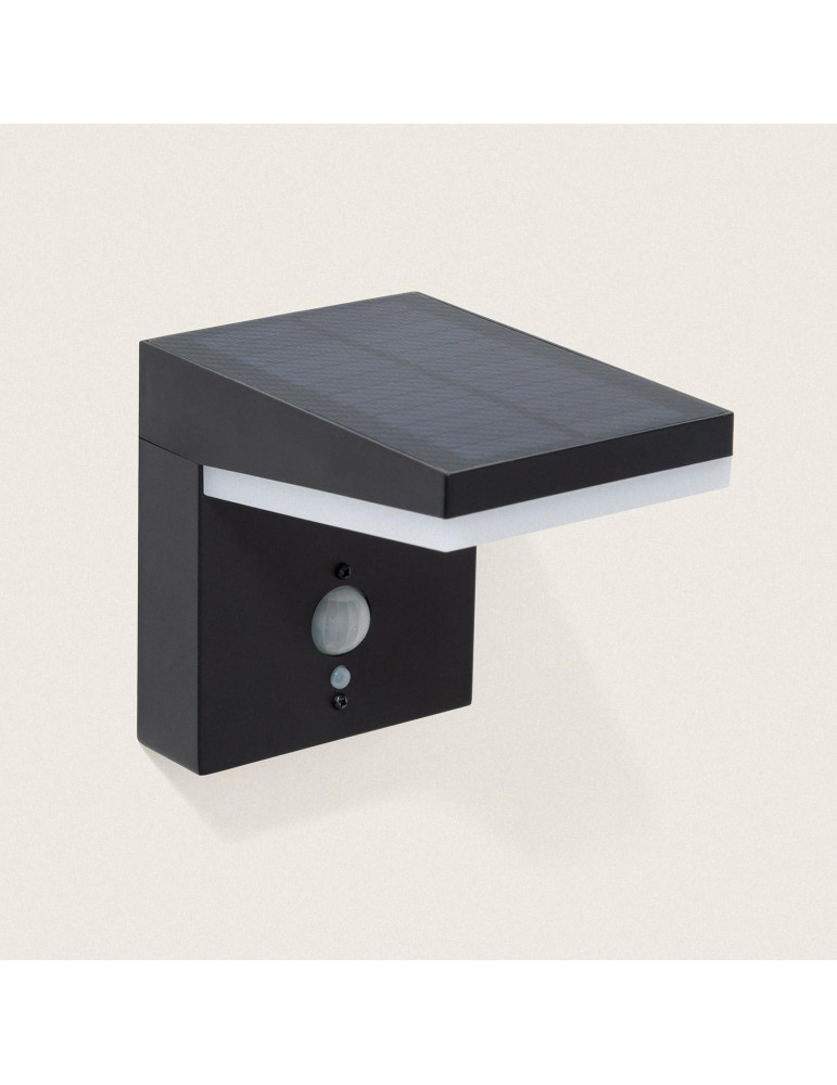 Applique Murale Solaire LED 5W Aluminium avec Détecteur de Mouvement Edwan