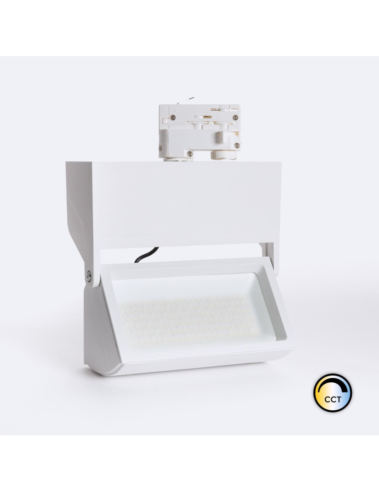 Spot LED sur Rail Triphasé 38W Piero CCT