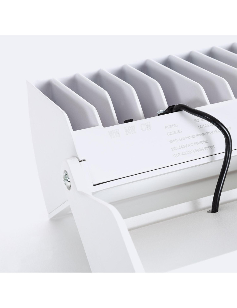 Spot LED sur Rail Triphasé 38W Piero CCT