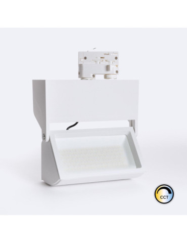 Spot LED sur Rail Triphasé 38W Piero CCT