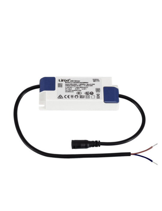 Dalle LED 12W Ronde Extra-Plate LIFUD Coupe Ø 155 mm