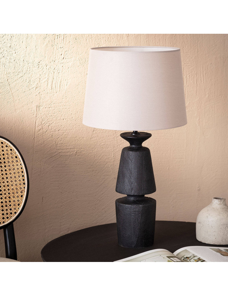 Lampe à Poser Bois Alaia ILUZZIA