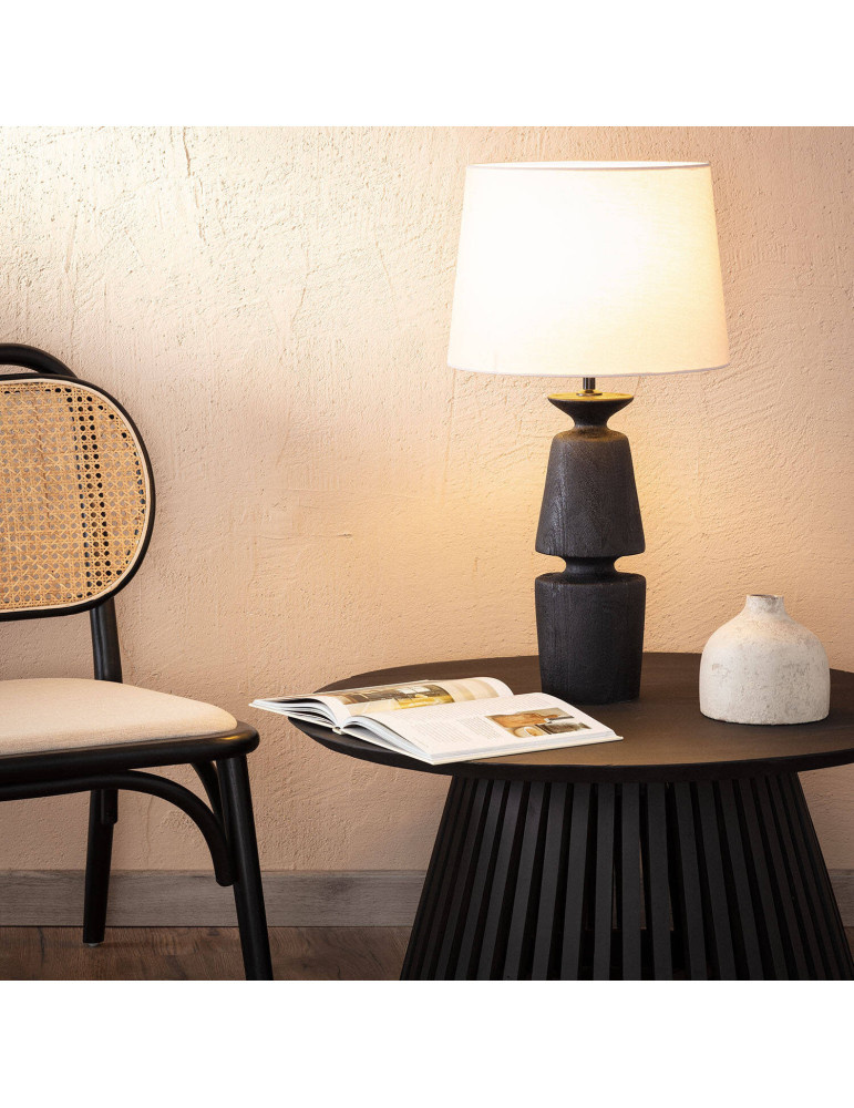 Lampe à Poser Bois Alaia ILUZZIA