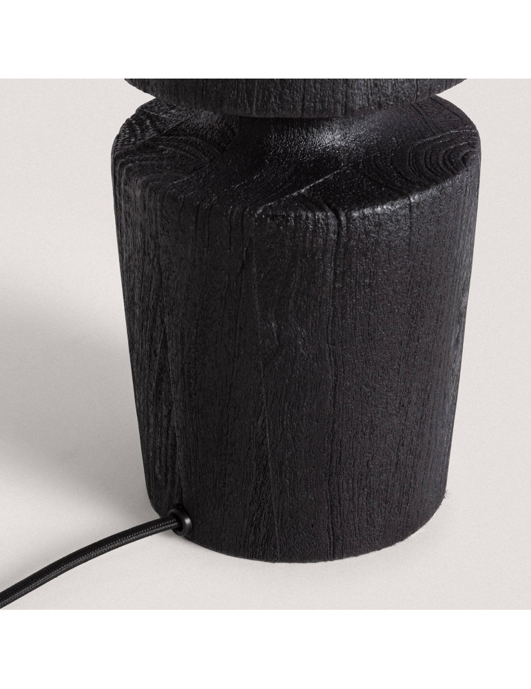 Lampe à Poser Bois Alaia ILUZZIA