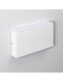 Applique Murale LED Extérieure Hera 10W Éclairage Double Face Rectangulaire Blanche