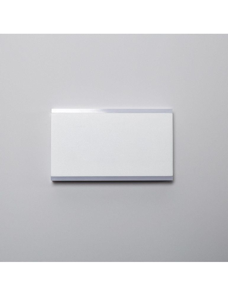 Applique Murale LED Extérieure Hera 10W Éclairage Double Face Rectangulaire Blanche
