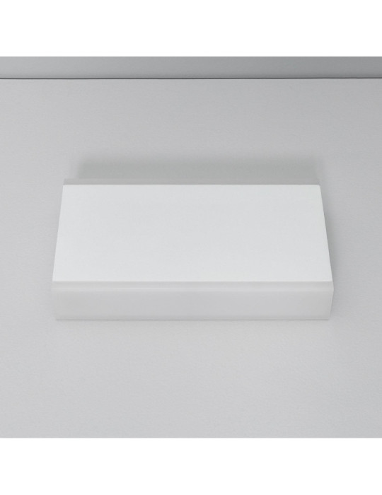 Applique Murale LED Extérieure Hera 10W Éclairage Double Face Rectangulaire Blanche