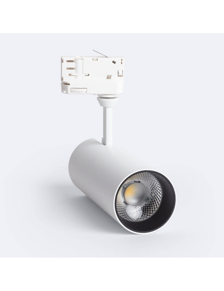 Spot LED sur Rail Triphasé 15W Justin Dimmable Dim To Warm