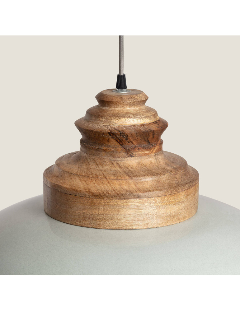 Suspension Bois et Métal Batia Yash