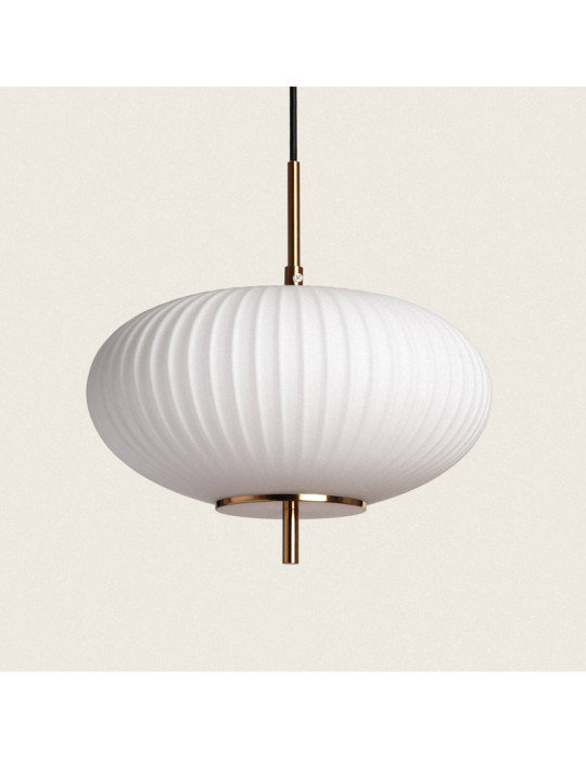 Suspension Métal et Verre Beca Oblade