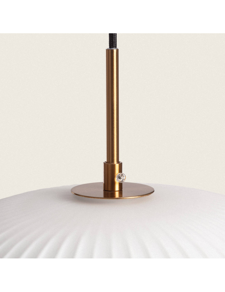 Suspension Métal et Verre Beca Oblade