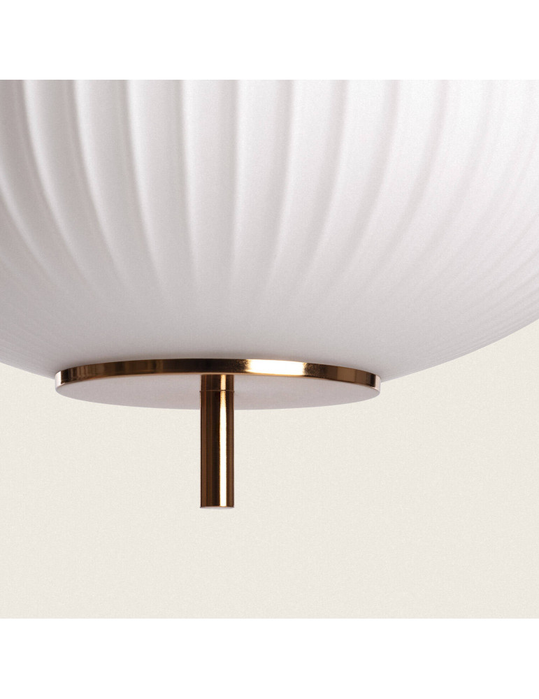 Suspension Métal et Verre Beca Oblade