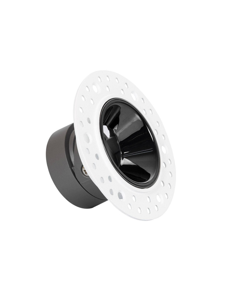 Collerette Downlight Conique Lux pour Spot Modulaire LED Coupe Ø 55 mm encastrable plâtre