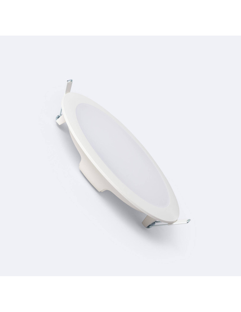 Spot Downlight LED 15W Rond Blanc Coupe Ø 170 mm