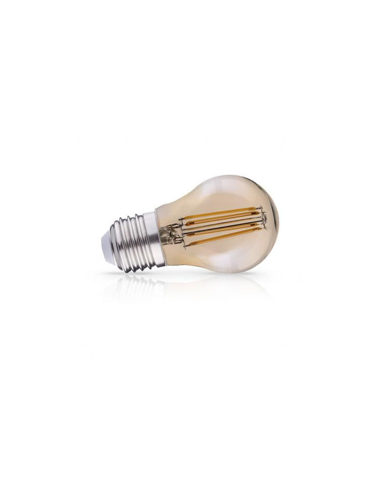Ampoule LED E27 G45 Filament 4W 2700K Golden Boite