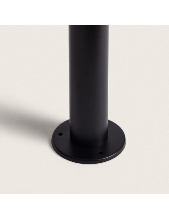 Balise Solaire Extérieure LED 6W en Saillie sur Pied 45cm avec Détecteur de Mouvement Helios Inox 304